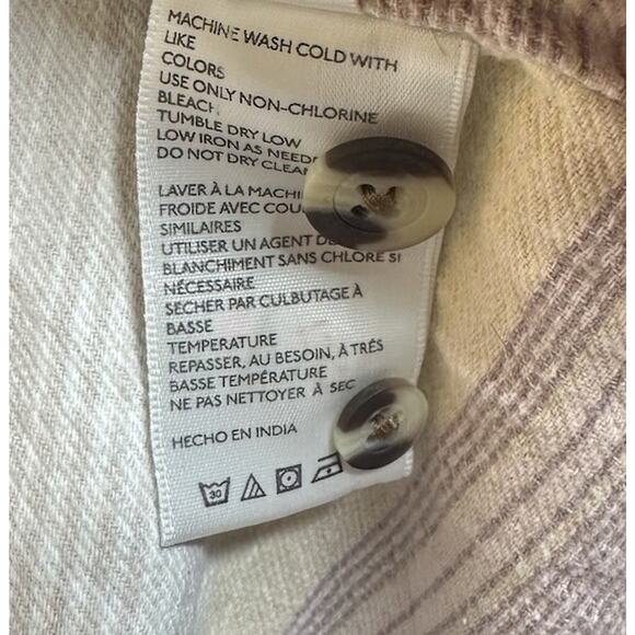 Urban Outfitters BDG Denim Jean Jacket Shacket Light Wash Lined Corduroy Collar - Picture 14 of 15